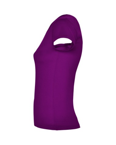 Camiseta MUJER escote pico entallada...