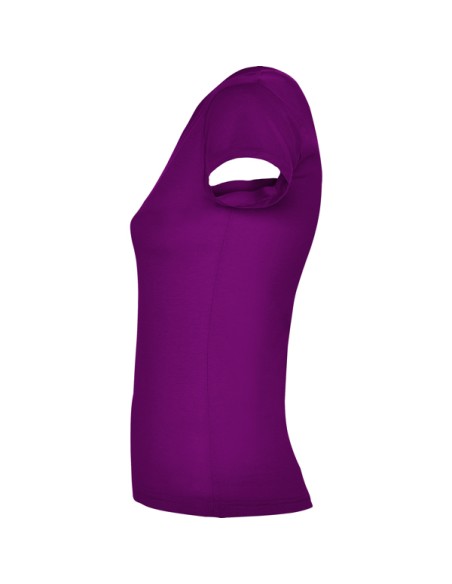 Camiseta MUJER escote pico entallada 100% algodón 155g/m²  - VICTORIA ROLY