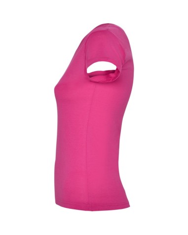 Camiseta MUJER escote pico entallada...