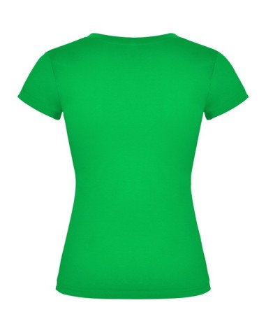 Camiseta MUJER escote pico entallada...