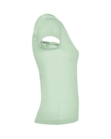 Camiseta MUJER escote pico entallada...