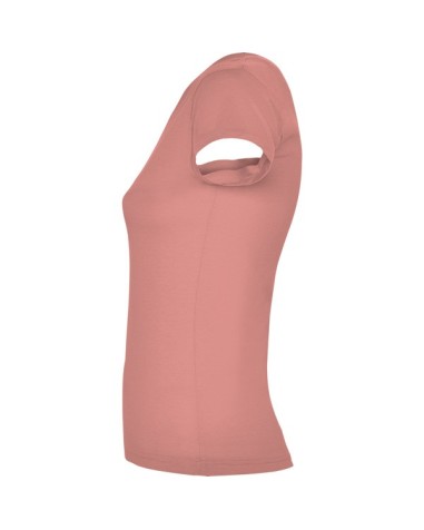 Camiseta MUJER escote pico entallada...