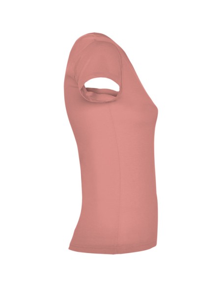 T-shirt femme ajusté col V, 100 % coton, 155 g/m² - Victoria Roly