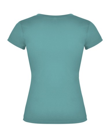Camiseta MUJER escote pico entallada...