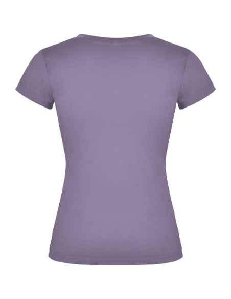 T-shirt femme ajusté col V, 100 % coton, 155 g/m² - Victoria Roly