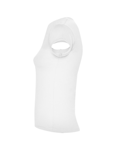 Camiseta MUJER escote en V entallada 94%algodón/6%elastano 200g/m²  - BELICE ROLY