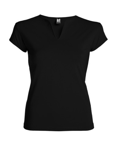 Camiseta MUJER escote en V entallada... Camiseta MUJER escote en V entallada...