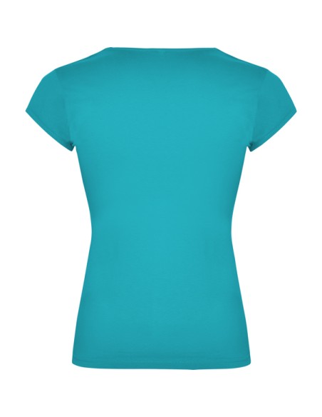 Camiseta MUJER escote en V entallada 94%algodón/6%elastano 200g/m²  - BELICE ROLY