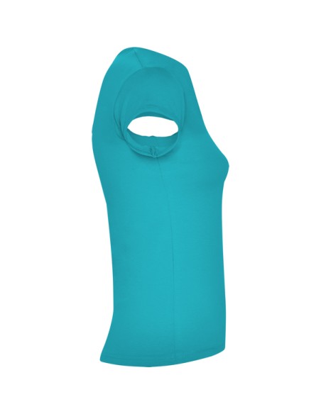 Camiseta MUJER escote en V entallada 94%algodón/6%elastano 200g/m²  - BELICE ROLY