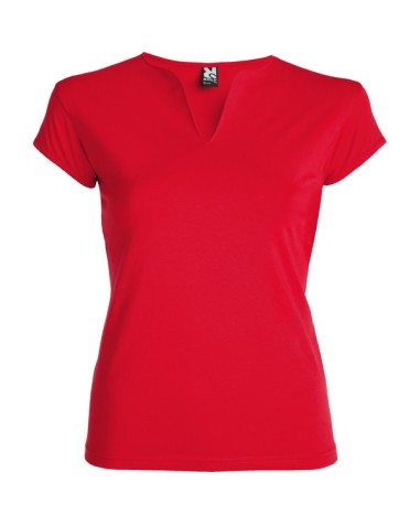 Women's fitted V-neck T-shirt, 94...