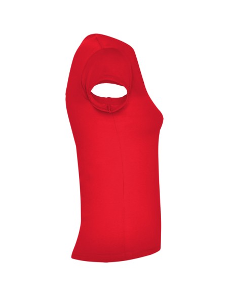 Camiseta MUJER escote en V entallada 94%algodón/6%elastano 200g/m²  - BELICE ROLY