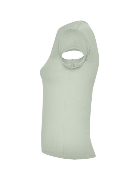 Camiseta MUJER escote en V entallada 94%algodón/6%elastano 200g/m²  - BELICE ROLY