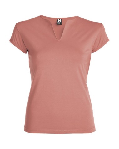 Women's fitted V-neck T-shirt, 94...