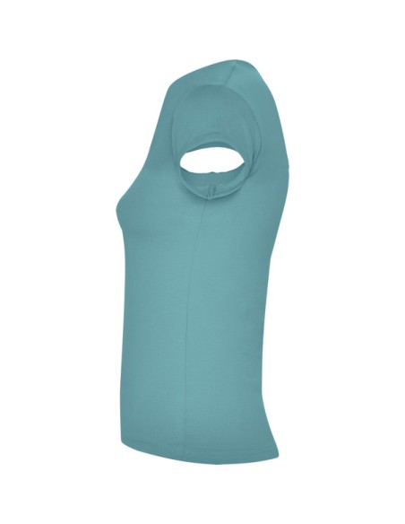 Camiseta MUJER escote en V entallada 94%algodón/6%elastano 200g/m²  - BELICE ROLY