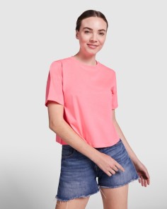 T-shirt ample style crop...