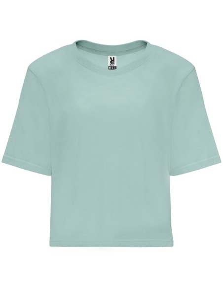 Loose-fitting crop top style T-shirt for women, 100% cotton, 170g/m² - Dominica Roly