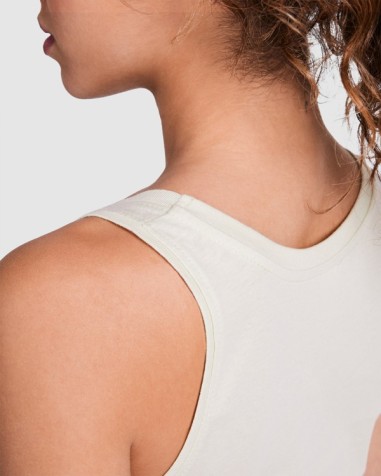 Women's loose fit wide strap T-shirt... Women's loose fit wide strap T-shirt...