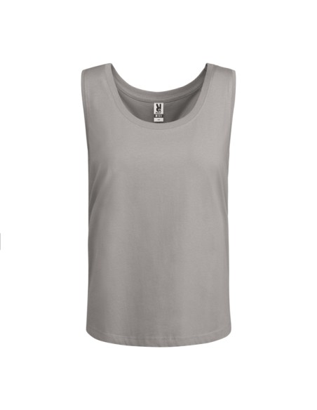 Camiseta de tirantes anchos tallaje amplio de mujer 100% algodón 150g/m²  - NARA ROLY