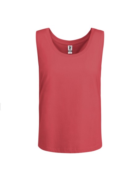 Women's loose fit wide strap T-shirt 100% cotton 150g/m² - NARA ROLY