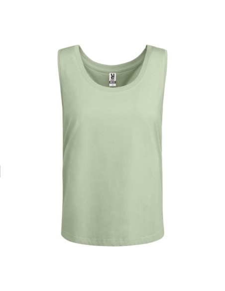 Camiseta de tirantes anchos tallaje amplio de mujer 100% algodón 150g/m²  - NARA ROLY