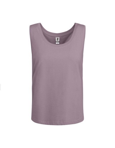 Camiseta de tirantes anchos tallaje amplio de mujer 100% algodón 150g/m²  - NARA ROLY