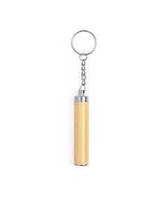 Bamboo keychain with LED... 2