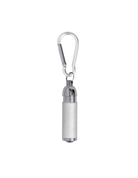 Keychain flashlight made of aluminum with carabiner - Wols