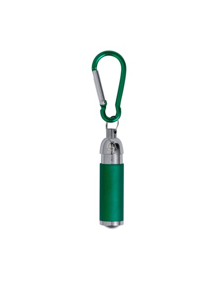 Keychain flashlight made of aluminum with carabiner - Wols