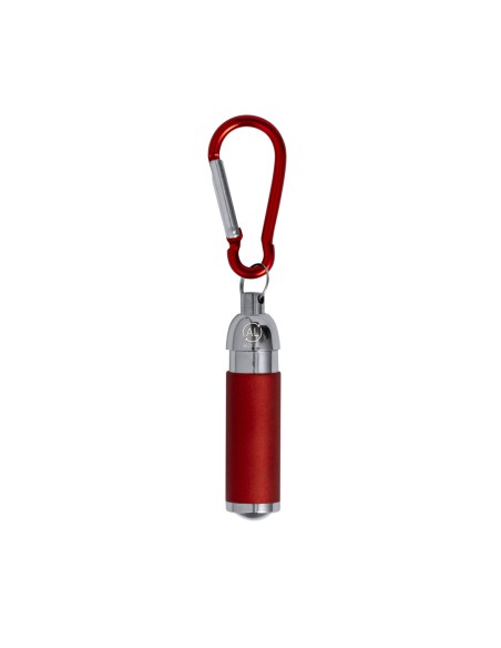 Keychain flashlight made of aluminum with carabiner - Wols