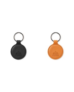 Recycled leather keychain -... 2