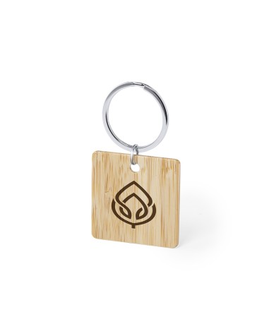 Customizable Bamboo Keychain - Sonek Customizable Bamboo Keychain - Sonek