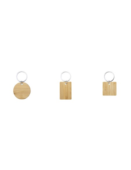 Customizable Bamboo Keychain - Sonek