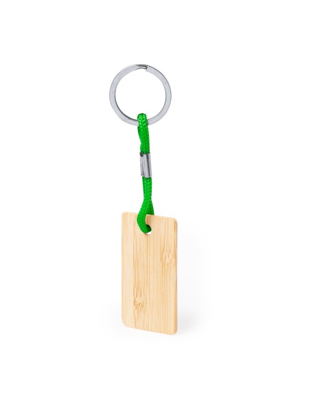 Clauer de bambú Personalitzable amb el seu logo- Recbam