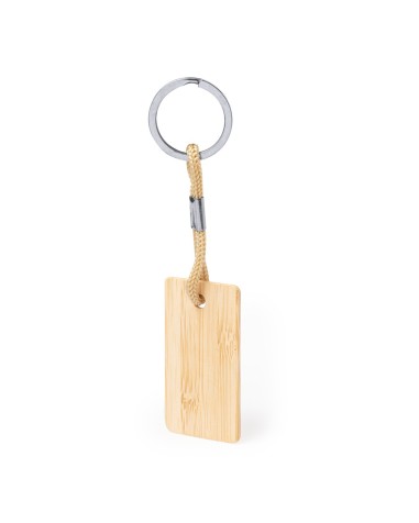 Porte-clés en bambou personnalisable... Porte-clés en bambou personnalisable...
