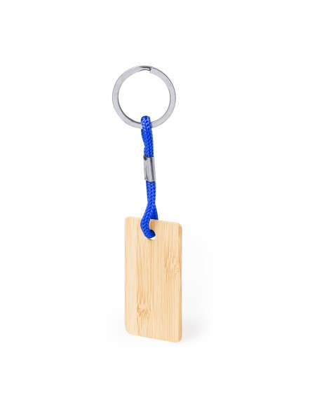Llavero de bambú Personalizable con su logo- Recbam