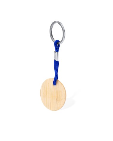 Porte-clés rond en bambou... Porte-clés rond en bambou...