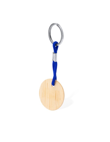 Clauer rodó de bambú Personalitzable - Cirbam