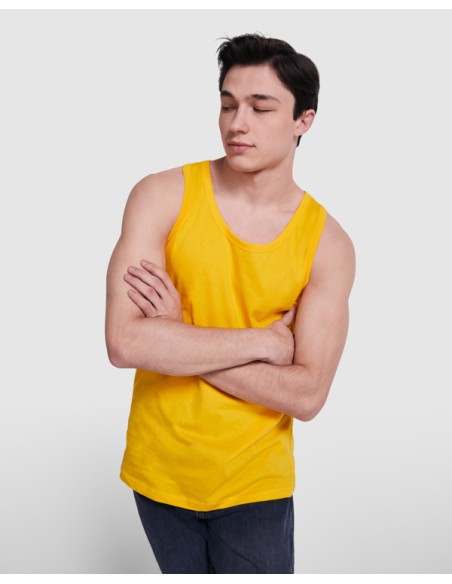 100% cotton 155g/m² wide strap T-shirt for adults/children - Texas Roly