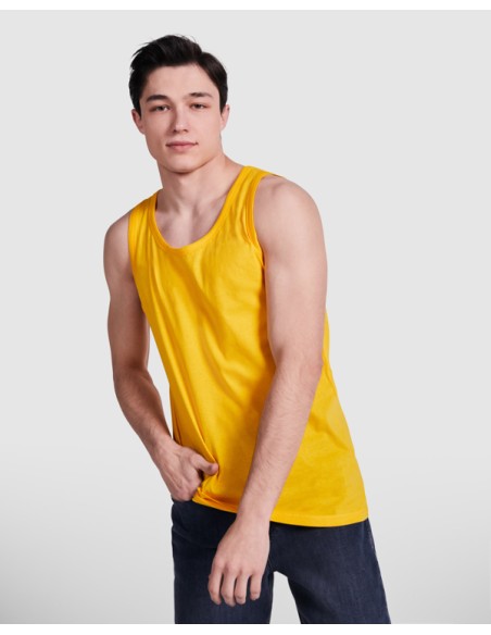 100% cotton 155g/m² wide strap T-shirt for adults/children - Texas Roly