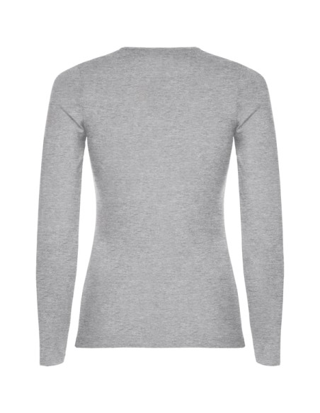 Camiseta MANGA LARGA MUJER 100% algodón 160g/m²  - EXTREM WOMAN ROLY