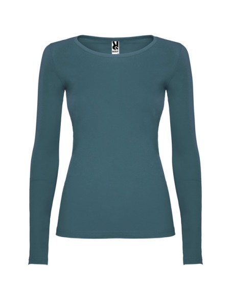 Camiseta MANGA LARGA MUJER 100% algodón 160g/m²  - EXTREM WOMAN ROLY