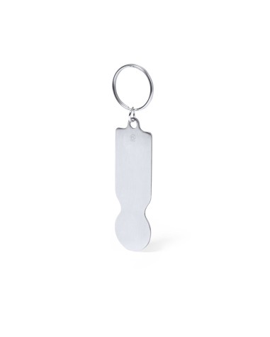 Recycled Aluminum Coin Keychain - Talgun Recycled Aluminum Coin Keychain - Talgun