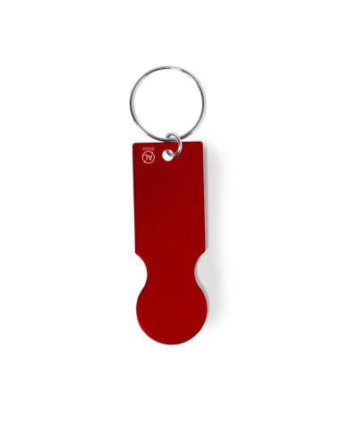 Recycled Aluminum Coin Keychain - Talgun Recycled Aluminum Coin Keychain - Talgun