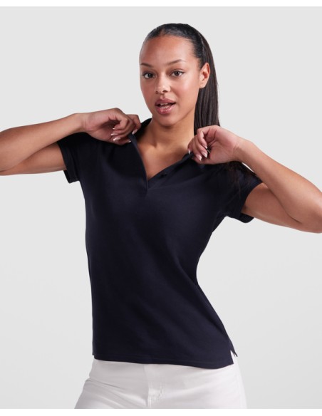 Polo màniga curta DONA 100% COTÓ ORGÀNIC piqué 210g/m² - PRINCE WOMAN ROLY