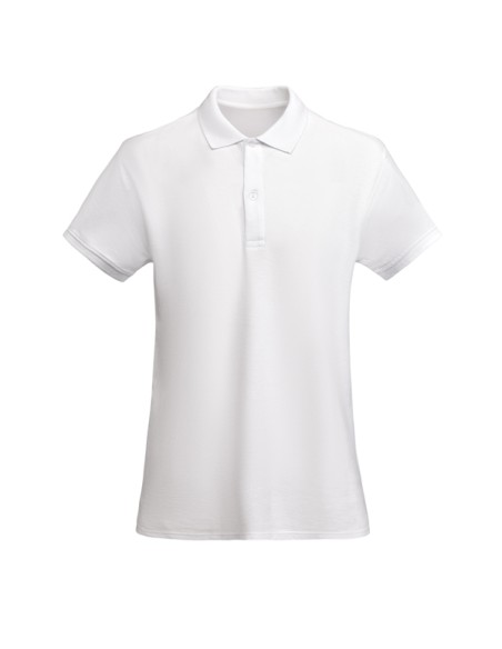 WOMEN'S short-sleeved polo shirt 100% ORGANIC COTTON piqué 210g/m² - PRINCE WOMAN ROLY