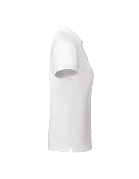 WOMEN'S short-sleeved polo shirt 100% ORGANIC COTTON piqué 210g/m² - PRINCE WOMAN ROLY