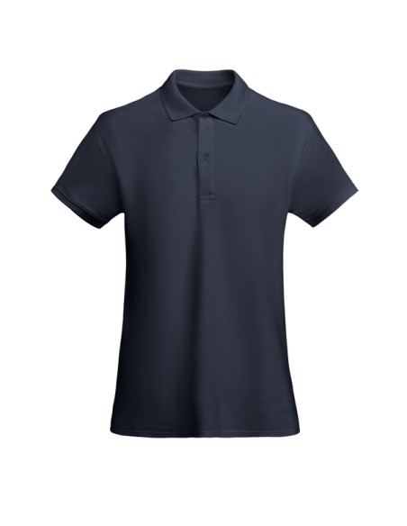 WOMEN'S short-sleeved polo shirt 100% ORGANIC COTTON piqué 210g/m² - PRINCE WOMAN ROLY