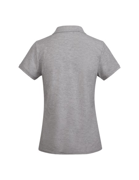 WOMEN'S short-sleeved polo shirt 100% ORGANIC COTTON piqué 210g/m² - PRINCE WOMAN ROLY