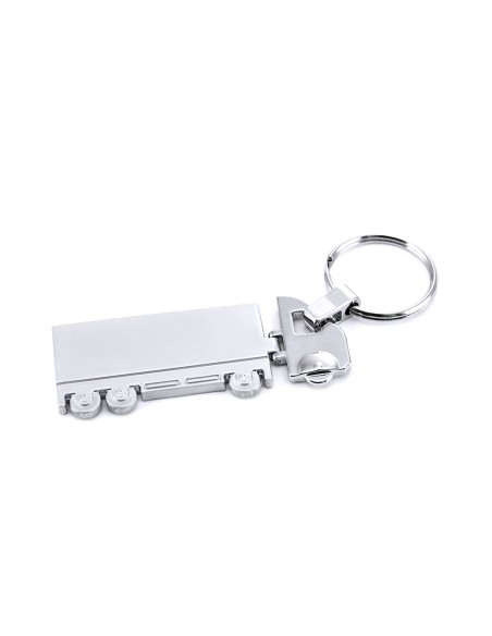 Customizable Truck Shaped Keychain - Trailer