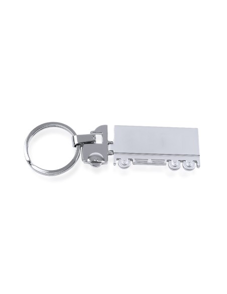 Customizable Truck Shaped Keychain - Trailer